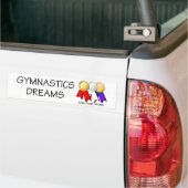 Autocollant De Voiture Rêves de Gymnastique TEE (Sur camion)