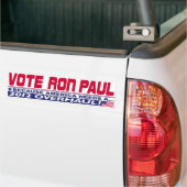 Autocollant De Voiture Révision de Ron Paul (Sur camion)