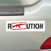 Autocollant De Voiture RÉVOLUTION d'Ak47 (En voiture)