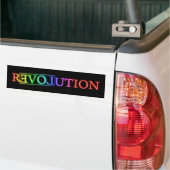 Autocollant De Voiture Révolution de Ron Paul (Sur camion)