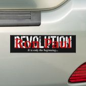 Autocollant De Voiture RÉVOLUTION, Ron Paul, c'est seulement t… - (En voiture)