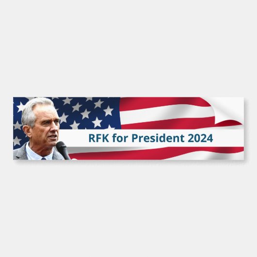 Autocollant De Voiture RFK pour Président 2024 (Devant)