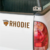AUTOCOLLANT DE VOITURE RHODIE (Sur camion)