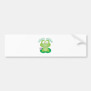 Autocollant De Voiture Ribbit Ribbit