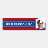 Autocollant De Voiture Rick Perry 2012 (Devant)