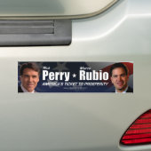 Autocollant De Voiture Rick Perry - Marco Rubio (En voiture)