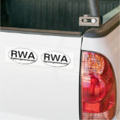 Autocollant De Voiture Rightwingamerica.com (Sur camion)