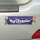 Autocollant De Voiture River City Readers Bumper Sticker (En voiture)