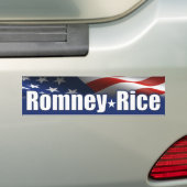 Autocollant De Voiture Riz 2012 de Romney (En voiture)