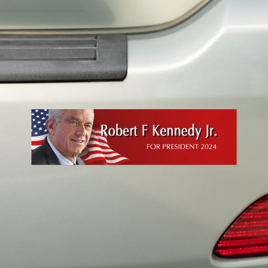 Autocollant De Voiture Robert F Kennedy Jr pour le président 2024 (En voiture)
