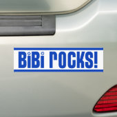 Autocollant De Voiture Roches de BiBi - pro Israël (En voiture)