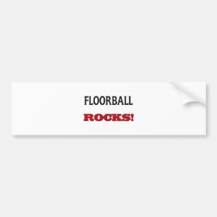 Autocollant De Voiture Roches de Floorball