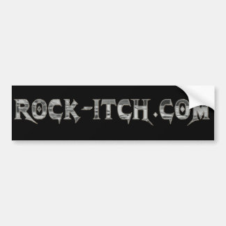 Autocollant De Voiture ROCK-ITCH.COM - noir/adhésif pour pare-chocs de