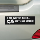 Autocollant De Voiture Rockin du campeur ! (En voiture)