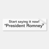 Autocollant De Voiture Romney (Devant)