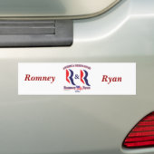 Autocollant De Voiture Romney et Ryan (En voiture)