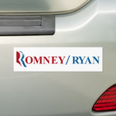 Autocollant De Voiture Romney et Ryan 2012 (En voiture)