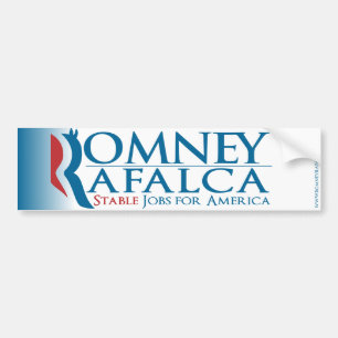 Autocollant De Voiture Romney Rafalca Bumpersticker 2012