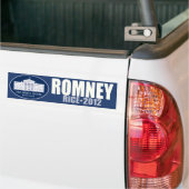 Autocollant De Voiture Romney - riz - 2012 (Sur camion)
