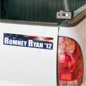 Autocollant De Voiture Romney - Ryan - 2012 (Sur camion)
