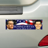 Autocollant De Voiture Romney/Ryan 2012 (En voiture)