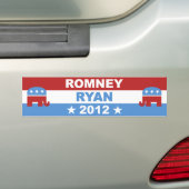 Autocollant De Voiture Romney Ryan 2012 (En voiture)