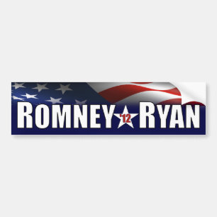 Autocollant De Voiture Romney - Ryan - 2012