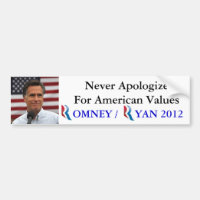 Romney/Ryan 2012 ne font jamais des excuses pour