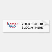 Autocollant De Voiture ROMNEY RYAN 2012 VP.png OFFICIELS (Devant)