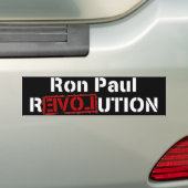 Autocollant De Voiture Ron Paul (En voiture)