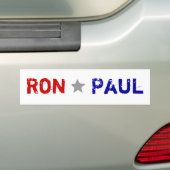 Autocollant De Voiture Ron Paul (En voiture)