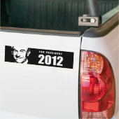 Autocollant De Voiture Ron Paul 2012 (Sur camion)
