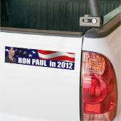 Autocollant De Voiture Ron Paul Bumper Sticker (Sur camion)