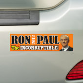 Autocollant De Voiture Ron Paul - l'incorruptible ! (En voiture)