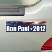 Autocollant De Voiture Ron Paul pour le président (En voiture)