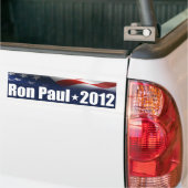 Autocollant De Voiture Ron Paul pour le président (Sur camion)
