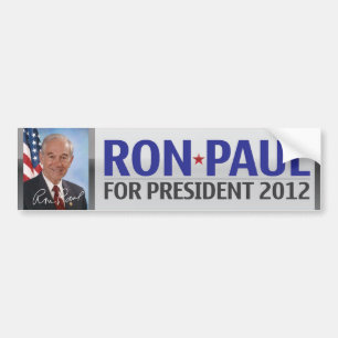 Autocollant De Voiture Ron Paul pour le président adhésif pour pare-cho