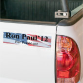 Autocollant De Voiture Ron Paul pour le Président Bumpersticker (Sur camion)