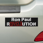 Autocollant De Voiture Ron Paul Revolution Love 2012 (En voiture)