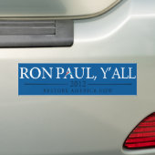 Autocollant De Voiture Ron Paul, vous (En voiture)