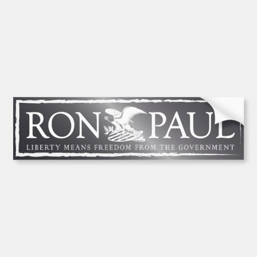 Autocollant De Voiture RonPaul2012 (Devant)