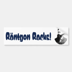 Autocollant De Voiture "Rontgen bascule "