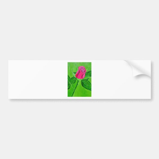 Autocollant De Voiture Rose 1a (Devant)