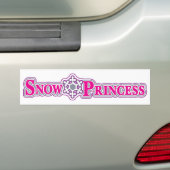 Autocollant De Voiture Rose des neiges (En voiture)