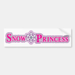 Autocollant De Voiture Rose des neiges