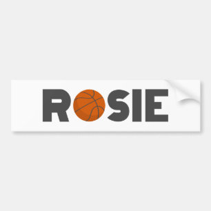 Autocollant De Voiture Rosie Basketball