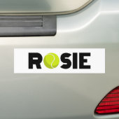 Autocollant De Voiture Rosie Tennis (En voiture)