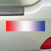 Autocollant De Voiture Rouge, blanc et bleu (En voiture)