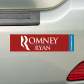 Autocollant De Voiture Rouge d'adhésif pour pare-chocs de logo de Romney (En voiture)