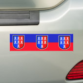 Autocollant De Voiture Rouge et bleu (En voiture)